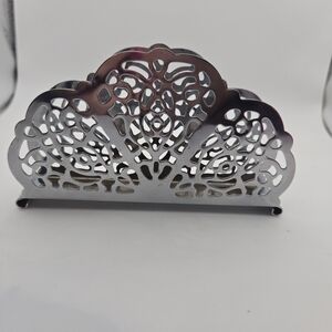 Vintage Irvin Ware USA Chrome Napkin Holder | Mid Century Table Decor